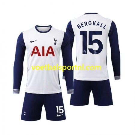 Tottenham Spurs Bergvall 15 Kind Thuis Tenue 2024-25 L/S Tottenham Spurs Bergvall 15 Kind Thuis Tenue 2024-25 L/S